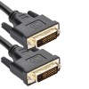 Кабель DVI-D(m) - DVI-D(m) VCOM VDV6300 Dual Link, 1.8м, 60Гц, цвет: чёрный