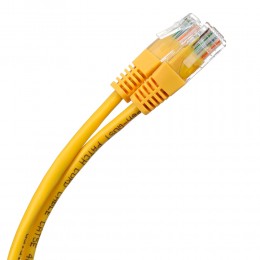 Кабель RJ45(m) - RJ45(m) Aopen ANP511-Y, 0.5м, цвет: жёлтый