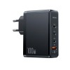 Блок питания сетевой 1 USB, 3 Type-C Usams US-CC163, T50, 2400mA, 100Вт, цвет: чёрный