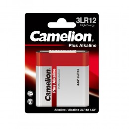 Батарейка Квадрат Camelion 3LR12-1P Plus Alkaline, 4.5В, (1/16/144), (арт.3LR12-BP1)
