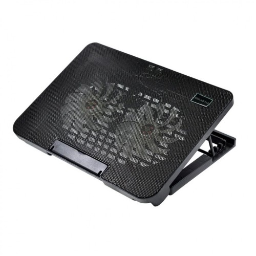 Подставка для ноутбука N99 с охлаждением, 17", 2 USB, чёрная
