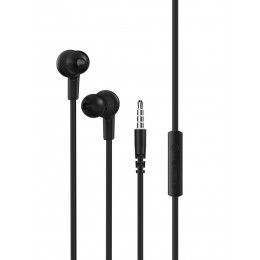 Наушники внутриканальные Borofone BM37, Noble Sound, Jack 3.5мм, 1.2 м, цвет: чёрный
