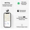 Трекер APPLE , AirTag, 31,9х31,9 мм, iOS 14,5 и выше, цвет: серебряный, 4 шт/уп