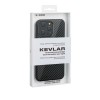 Накладка задняя K-Doo для SAMSUNG Galaxy S22, Kevlar, под карбон, цвет: чёрный