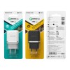 Блок питания сетевой 1 USB Borofone BA36A, 3000mA, 18Вт, QC3.0, QC2.0, FCP, AFC, цвет: белый