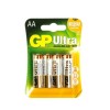 Батарейка AA GP LR06-4BL Ultra, 1.5A, (4/40/160), (арт.GP 15AU-CR4 Ultra 40/160)