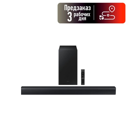 Колонка акустическая Samsung, HW-C450/ZN, 2.1, Bluetooth, цвет: чёрный, (арт.HW-C400/ZN)