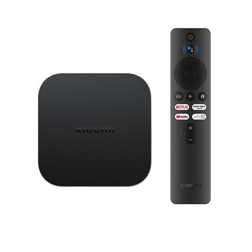 Приставка для цифрового TV XIAOMI, Mi Box S 2nd Gen, 4k Ultra HD, bluetooth 5.2, питание от сети, цвет: черный