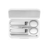 Набор маникюрный XIAOMI, Mijia, Nail Clipper Five Piece Set, цвет: серебряный (арт.MJZJD002QW)