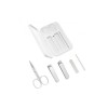 Набор маникюрный XIAOMI, Mijia, Nail Clipper Five Piece Set, цвет: серебряный (арт.MJZJD002QW)