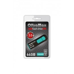 Флеш-накопитель 64Gb OltraMax 270, USB 3.0, пластик, бирюзовый