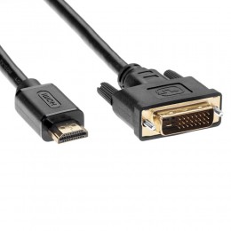 Кабель mini HDMI(m) - DVI(m) TV-COM LCG135E, 3.0м, цвет: чёрный