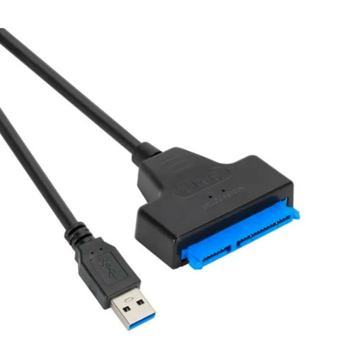 Кабель USB 3.0(m) - SATA 3 2.5 VCOM CU815, 0.5м, цвет: чёрный