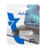 Флеш-накопитель 32Gb Netac U352, USB 2.0, металлический, золотой
