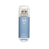 Флеш-накопитель 64Gb SmartBuy V-Cut, USB 3.0/3,1, пластик, синий