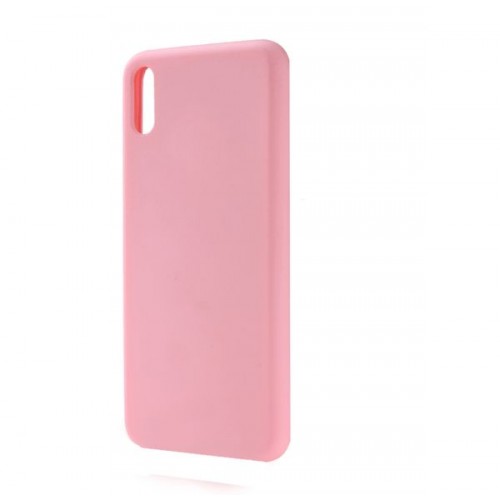 Чехол силиконовый FaisON для XIAOMI Redmi 9A, №06, Silicone Case, цвет: розовый