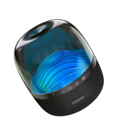 Колонка портативная Borofone, BP8, Glazed, Bluetooth, цвет: чёрный
