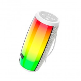Колонка портативная Borofone, BR20, Sound Wave, Bluetooth, цвет: белый
