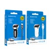 Блок питания автомобильный 2 USB Borofone BZ15, 2400mA, чёрный
