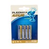 Батарейка AAA Samsung Pleomax LR03-4BL Alkaline, 1.5В, (4/40/400)