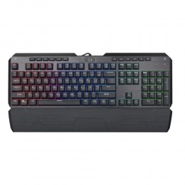 Клавиатура проводная Defender, Redragon, Indrah, механическая, 1.8 м, цвет: чёрный
