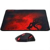 Мышь проводная Defender M601BA и коврик Redragon, чёрный
