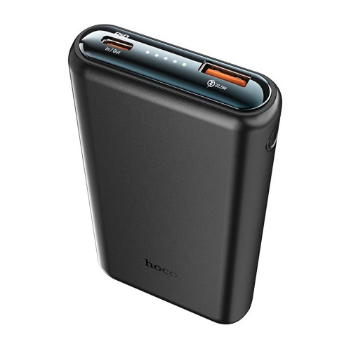 Аккумулятор внешний HOCO Q1, Kraft, 10000mAh, PD3.0, QC3.0, цвет: чёрный