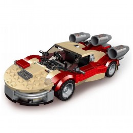 Конструктор MOULD KING, 27017, спортивная машина Landspeeder, 302 детали, цвет: красный
