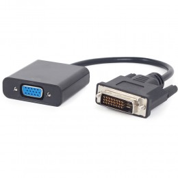 Переходник DVI-D(m) - VGA(f) VCOM CG491, цвет: чёрный