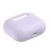 Чехол силиконовый Baseus для APPLE Airpods 2021, WIAPPOD-CBZ45, Super Thin, 55,5 * 47,5 * 22,5 мм, 0,8мм, силикон, цвет: фиолетовый