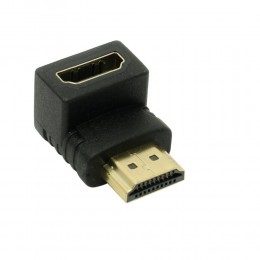 Переходник HDMI(m) - HDMI(f) VCOM CA320, цвет: чёрный
