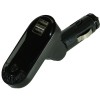 FM-трансмиттер FM-H19, Bluetooth, чёрный - качественный звук в авто