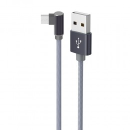 Кабель USB - микро USB Borofone BX26 Express, 1.0м, 2.4A, цвет: серый