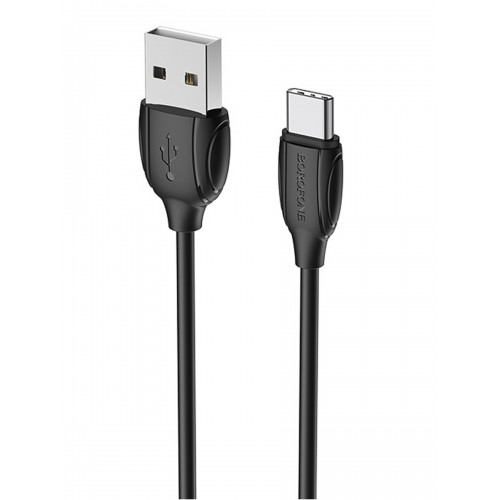 Кабель USB Type-C Borofone BX19 Benefit, 1.0м, 3.0A, чёрный
