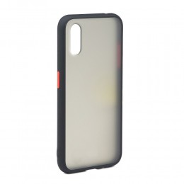 Накладка задняя без бренда для APPLE iPhone 7/8 Plus, SHELL, цвет: чёрный
