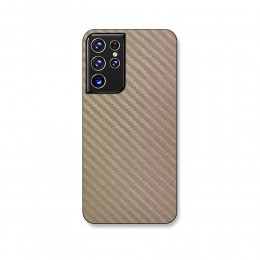 Накладка задняя K-Doo для SAMSUNG Galaxy S24, Air Carbon, под карбон, цвет: серый