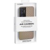 Накладка задняя K-Doo для SAMSUNG Galaxy S24, Air Carbon, под карбон, цвет: серый