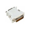 Переходник DVI(M) - VGA(f) Aopen ACA301, для монитора, телевизора, цвет: белый