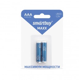 Батарейка AAA SmartBuy LR03-2BL MAXX, (2/24/240), (арт.SBBM-3A02B)