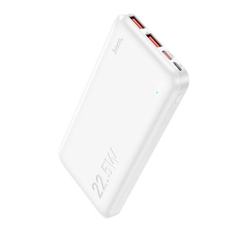 Аккумулятор внешний HOCO J101, Astute, 10000mAh, QC3.0, PD3.0, цвет: белый