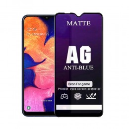 Стекло защитное Noname для HUAWEI P Smart (2019), Ceramic Matte, Anti-Blue, 0.4 мм, 2.5D, матовый, цвет: чёрный
