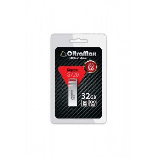 Флеш-накопитель 32Gb OltraMax Drive Key G720, USB 3.0, пластик, серебряный