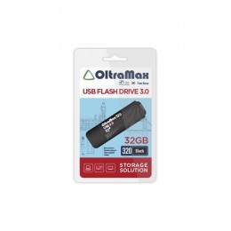 Флеш-накопитель 32Gb OltraMax 320, USB 3.0, пластик, чёрный