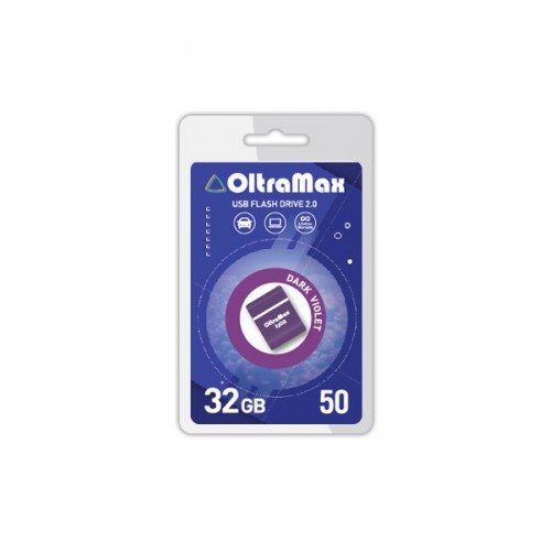 Флеш-накопитель 32Gb OltraMax Drive 50 Mini, USB 2.0, пластик, фиолетовый