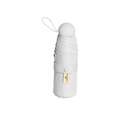 Зонт XIAOMI Zuodu Capsule Umbrella 102х55 см, белый, пластик, алюминий
