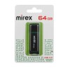 Флеш-накопитель 64Gb Mirex SPACER, USB 3.0, пластик, чёрный