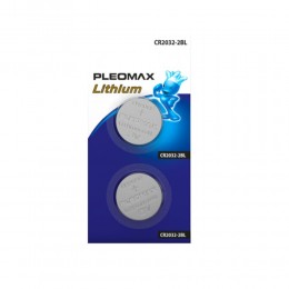 Батарейка Samsung Pleomax CR2032-2BL Lithium, (2/60/240), (арт.Б0061071)