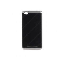 Чехол силиконовый Phone Case для XIAOMI Redmi 3, тонкий, непрозрачный, матовый, цвет: серебряный, с бампером, карбон
