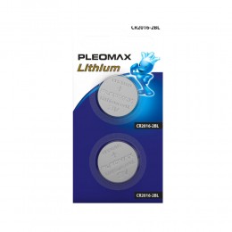 Батарейка Samsung Pleomax CR2016-2BL Lithium, (2/60/240), (арт.Б0061069)