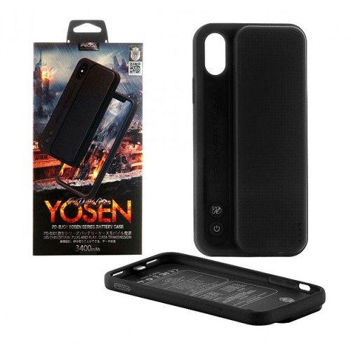 Аккумулятор внешний Proda для APPLE iPhone X, Yosen series PD-BJ01, 3400mAh, пластик, 2.1A, цвет: красный